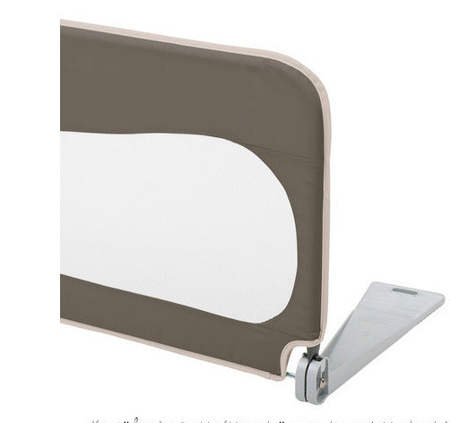 מגן מיטה 150 ס״מ – גובה 66 ס״מ, בז' / חום | מגיני מיטה