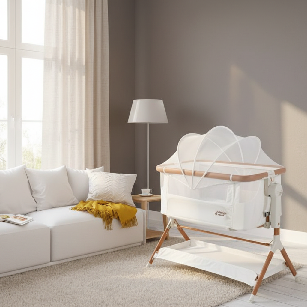 חבילת לידה מלאה – עגלה JANE, עריסה Minigo, שידה 80 ס"מ