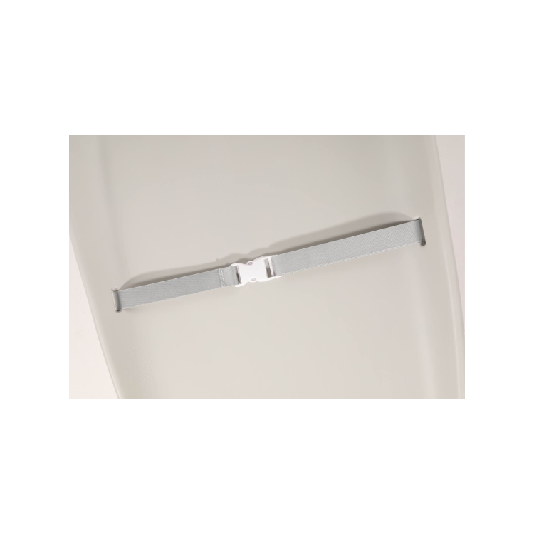 משטח החתלה מסיליקון גדול עם חגורות צבע בז