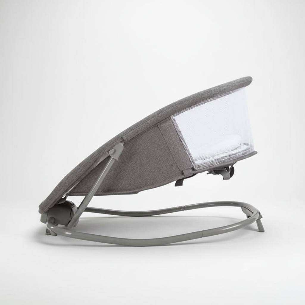 מאסטלה 4 ב-1 – נדנדה חשמלית וטרמפולינה עם מגש אוכל נשלף