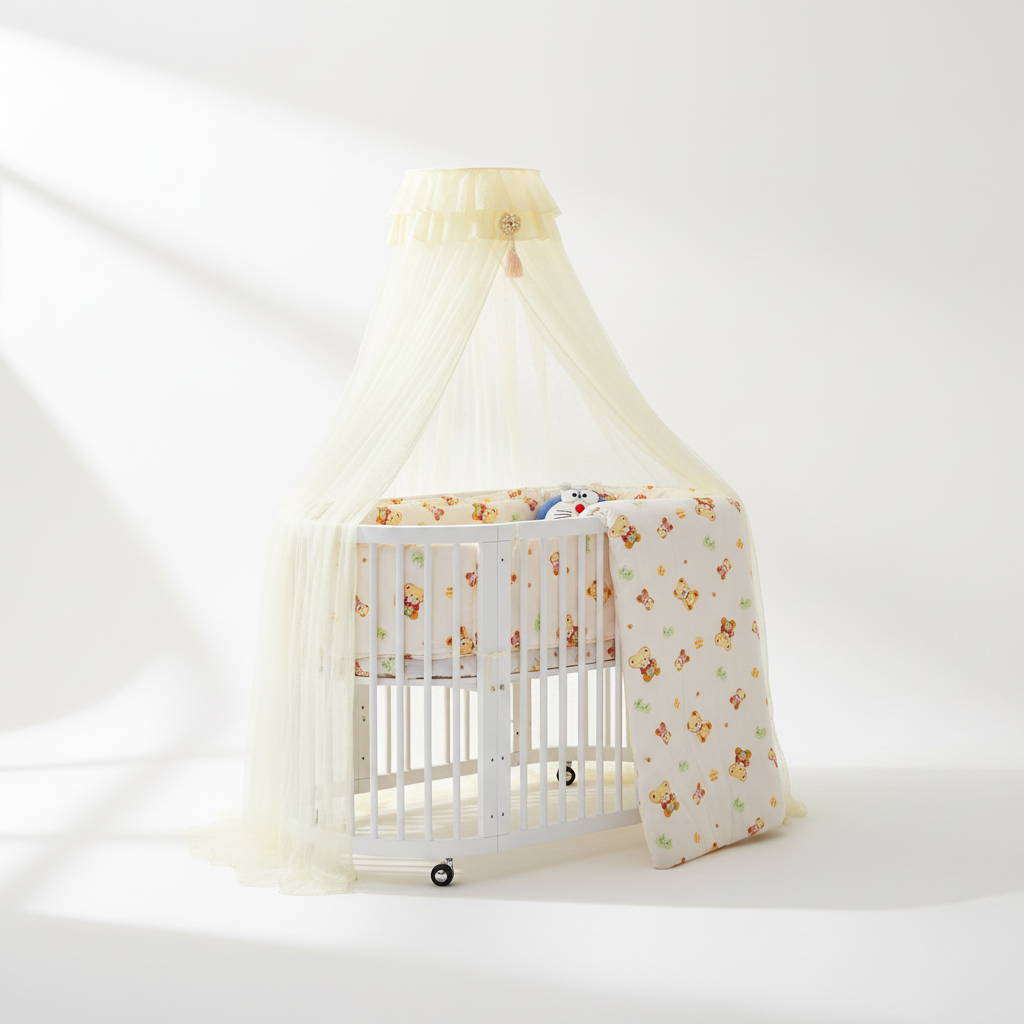 קן לציפור 4 ב-1 – עריסה ומיטת תינוק דגם D-2 | רהיטים לתינוק