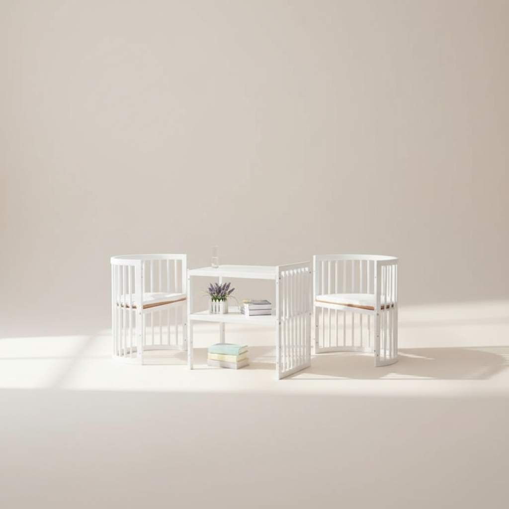 קן לציפור 4 ב-1 – עריסה ומיטת תינוק | רהיטים לתינוק