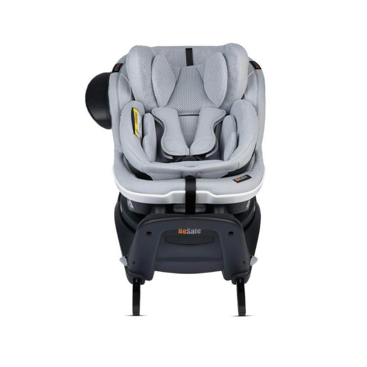 Be safe– כיסא בטיחות מסתובב 360° משולב בוסטר עם רגלית | בטיחות ברכב