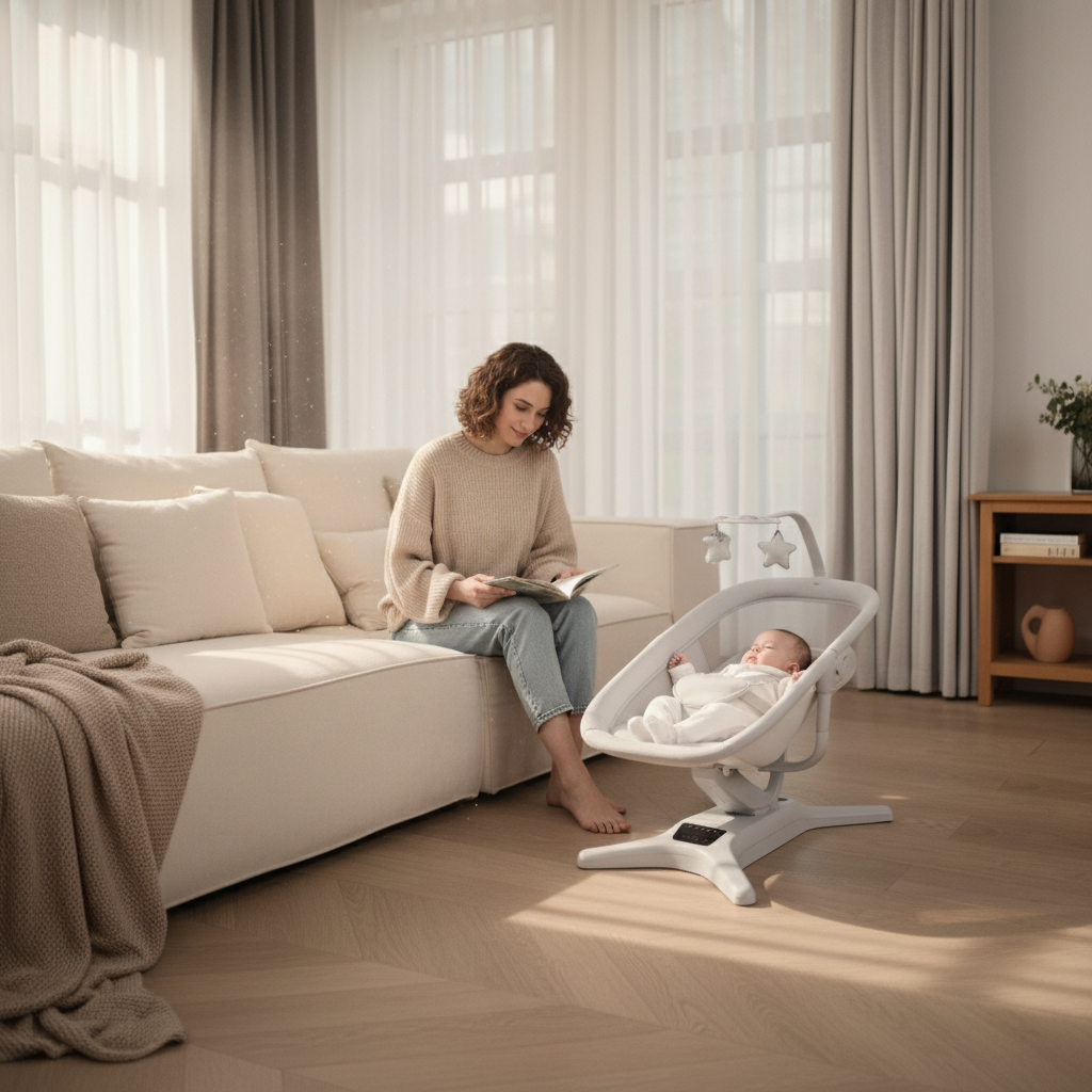 מאסטלה דגם 8301 – עריסה נדנדה חשמלית | נדנדה לתינוק