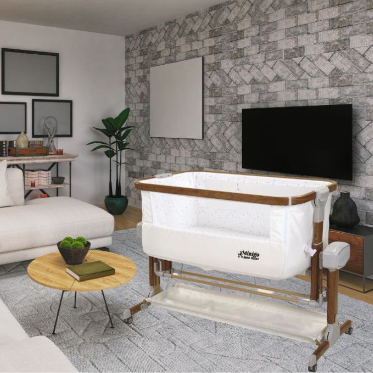 מיניגו – עריסה מתחברת חשמלית 3 ב-1 | עריסה לתינוק