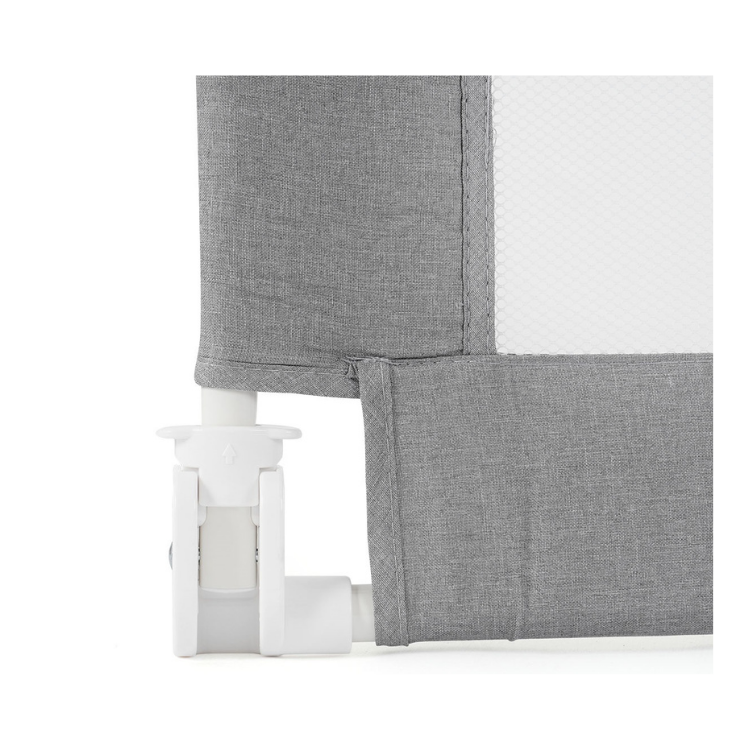 מגן מיטה טוויגי 95 ס״מ – גובה 41 ס״מ, אפור| מגיני מיטה