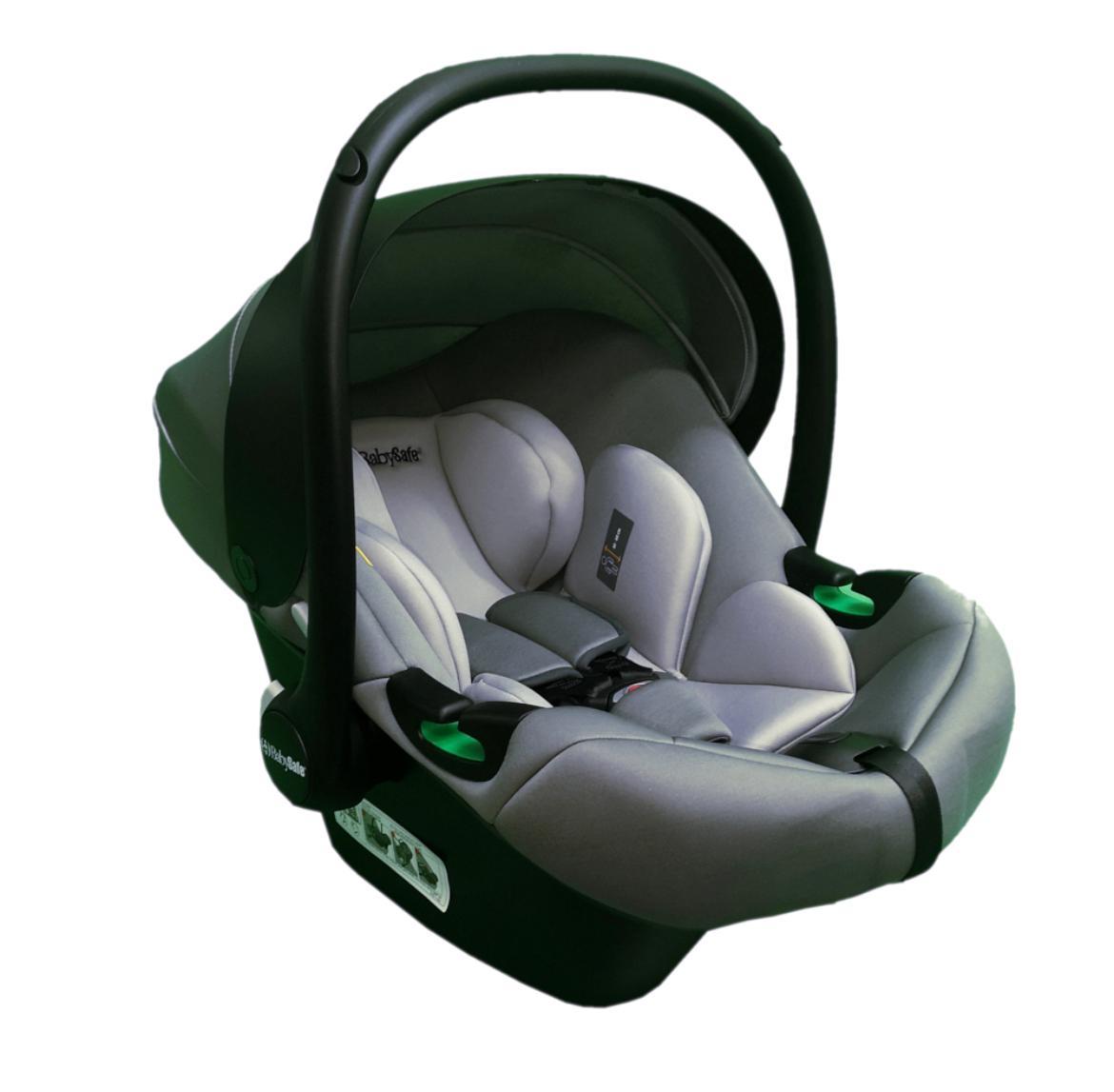 סלקל i-Size עם בסיס איזופיקס צבע אפור בייבי סייף baby safe