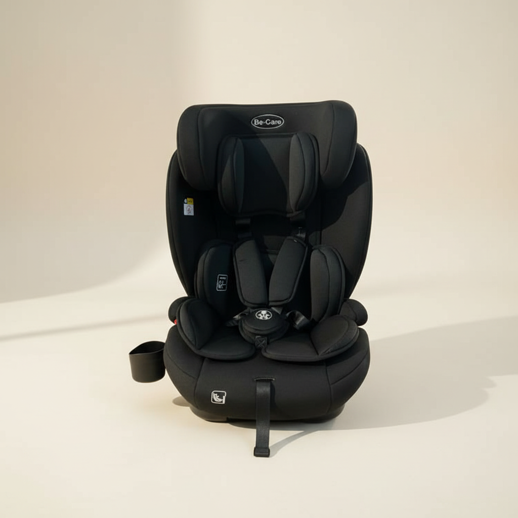 BE-CARE בוסטר ישיבה עם חיבור איזופיקס ומתקן לבקבוק