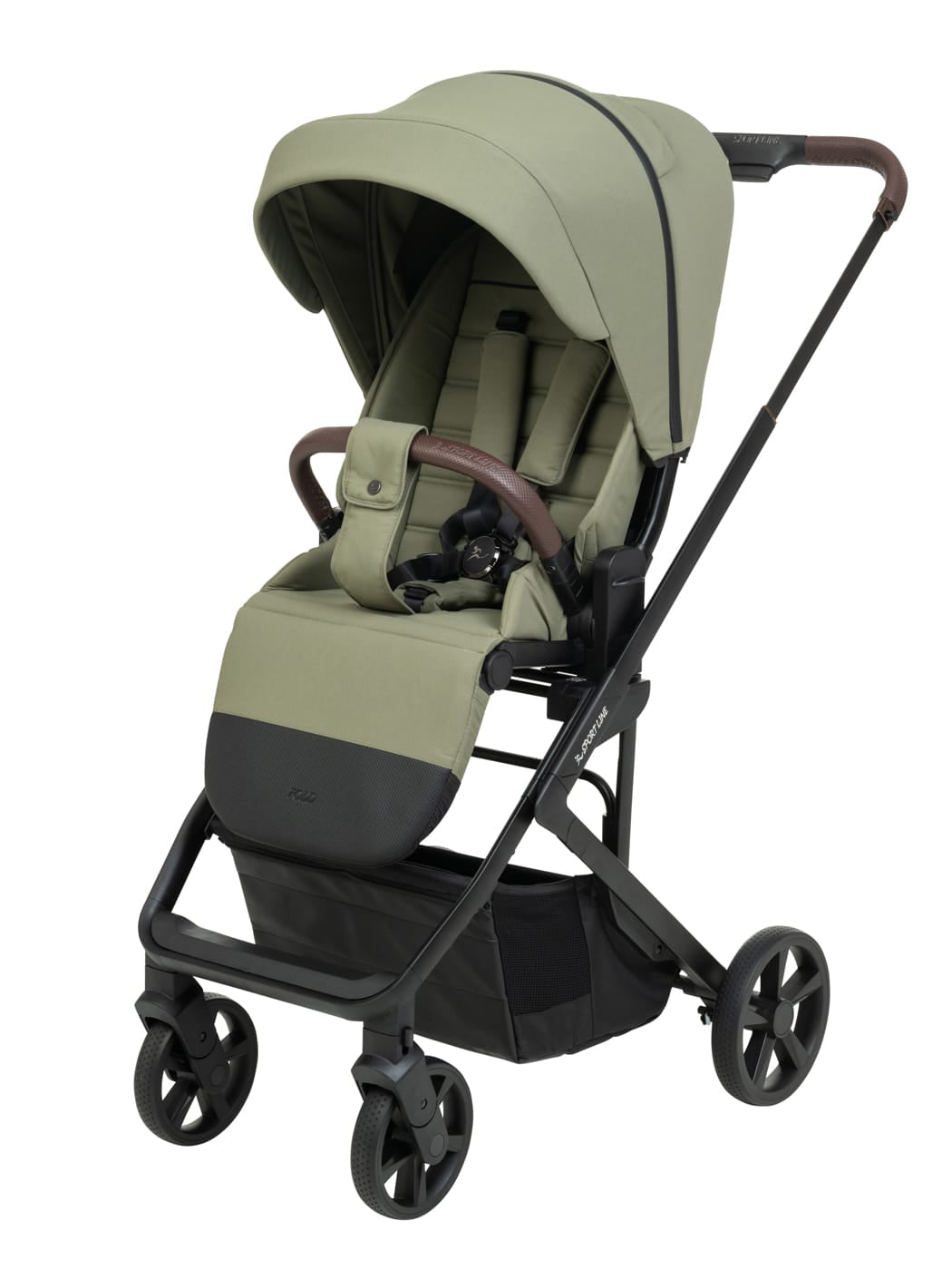 ספורטליין פולד 2025 – חבילת לידה עם עגלה, עריסה ושידה