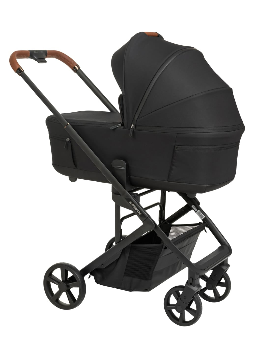 ספורטליין פולד 2025 – חבילת לידה עם עגלה, עריסה ושידה