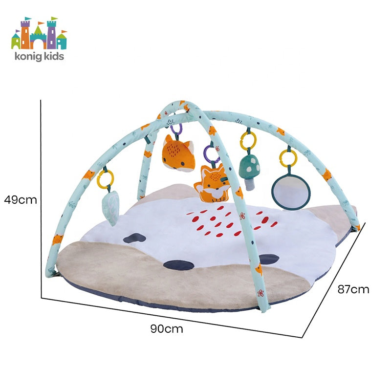 משטח פעילות וקשת לתינוק שועל – Konig Kids