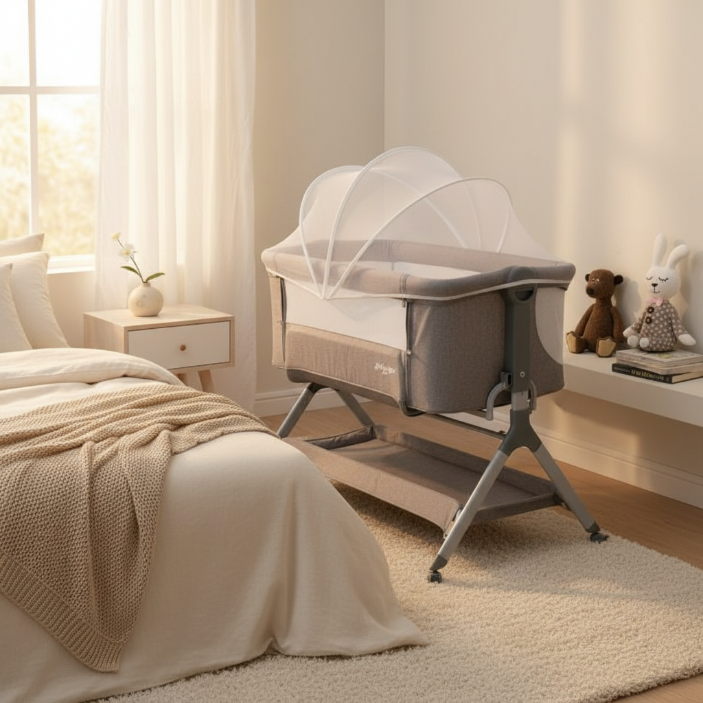 עריסה  מתחברת לתינוק