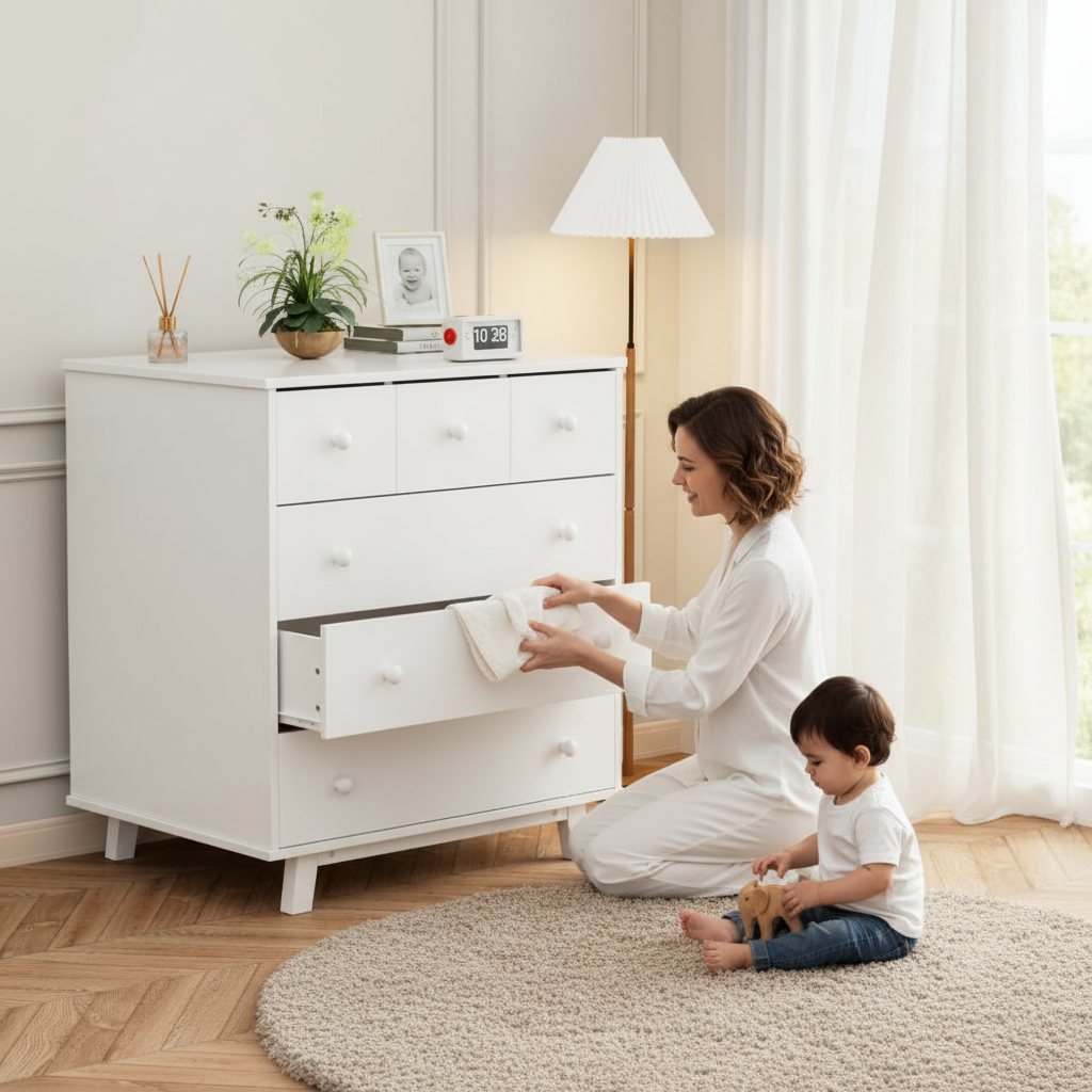 שידות אחסון והחתלה