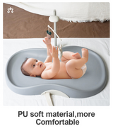 משטח החתלה מסיליקון עם חגורות ומובייל