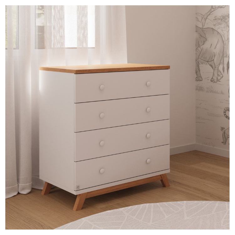 שידת החתלה דוראל 80 ס״מ | שידות רהיטי שניר