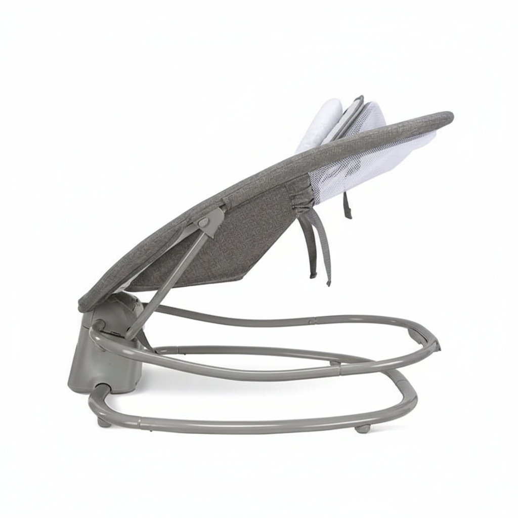 מאסטלה 4 ב-1 – נדנדה חשמלית וטרמפולינה עם מגש אוכל נשלף