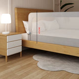 מגן מיטה 150 ס״מ – גובה 66 ס״מ, בז' / חום | מגיני מיטה