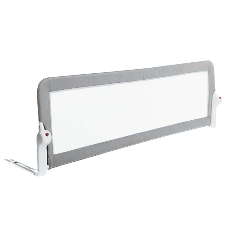 מגן מיטה אינפנטי 120 ס"מ אפור בד ורשת