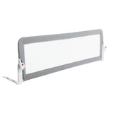 מגן מיטה אינפנטי 120 ס"מ אפור בד ורשת