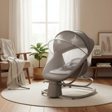 מאסטלה 4 ב-1 – נדנדה חשמלית וטרמפולינה עם מגש אוכל נשלף