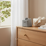 מאסטלה 4 ב-1 – נדנדה חשמלית וטרמפולינה עם מגש אוכל נשלף