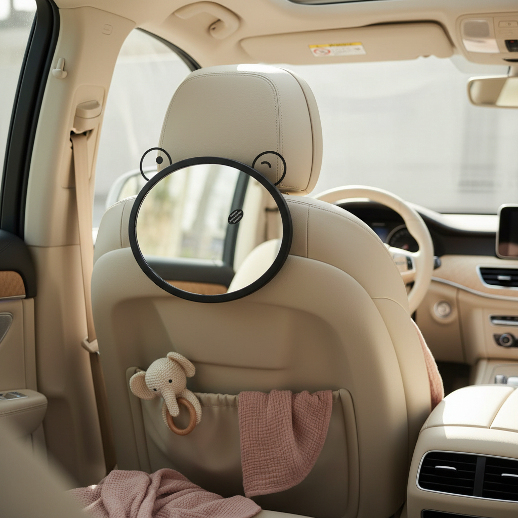 BE CARE Star – מראה אחורית אובלית, ABS | בטיחות ברכב