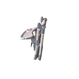 כיסא אוכל מתקפל 4 צבעים לבחירה  – ריפוד דמוי עור PU