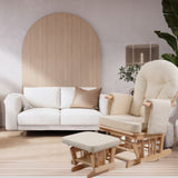 כורסאת הנקה דלוקס סרניטי– גב מתכוונן, הדום מתנדנד, צבע בז' | כורסאות הנקה