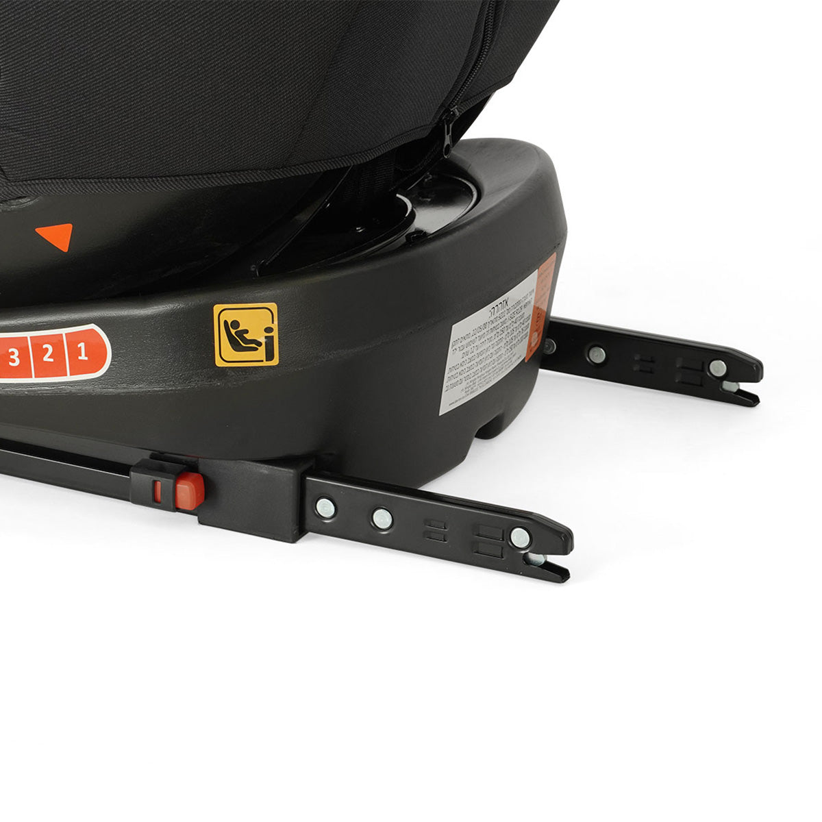 כיסא בטיחות מסתובב טוויגי ראיין 360 – Twigy Ryan 360 אפור