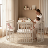 קן לציפור 4 ב-1 – עריסה ומיטת תינוק | רהיטים לתינוק