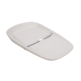 משטח החתלה מסיליקון גדול  עם חגורות צבע בז