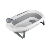 אמבטיית סיליקון מתקפלת – עם צפקל ומשפך | אמבטיה לתינוק