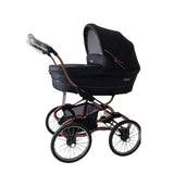 בבהקאר סטיילו שחור עם שילדה רוז גולד