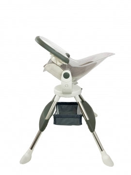 כיסא אוכל מסתובב 360 VISION אפור