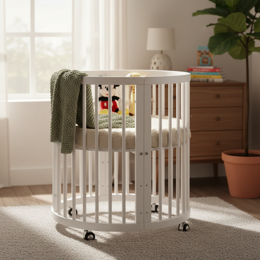 קן לציפור 4 ב-1 – עריסה ומיטת תינוק | רהיטים לתינוק