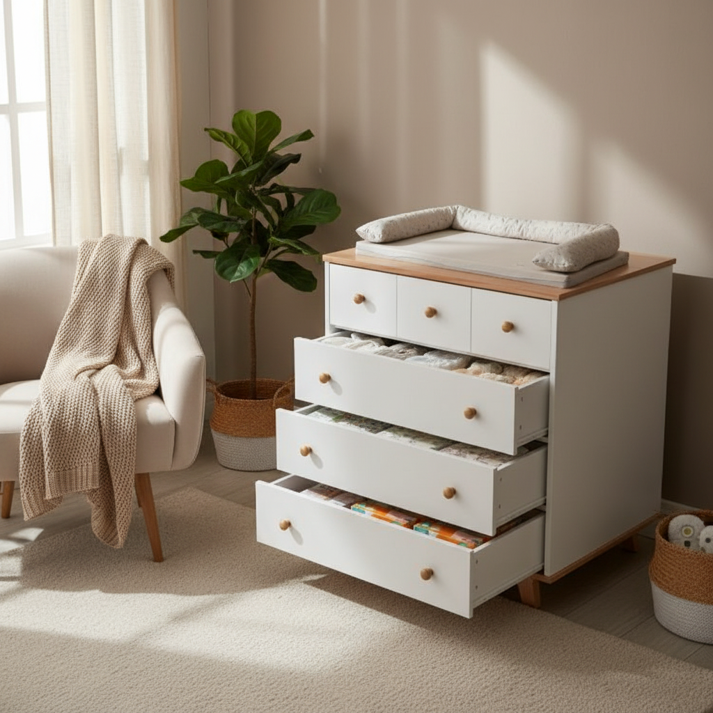 מיניגו – שידת החתלה 80 ס״מ | שידות