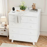 מיניגו – סט מיטה ושידה | חדר תינוק לבן