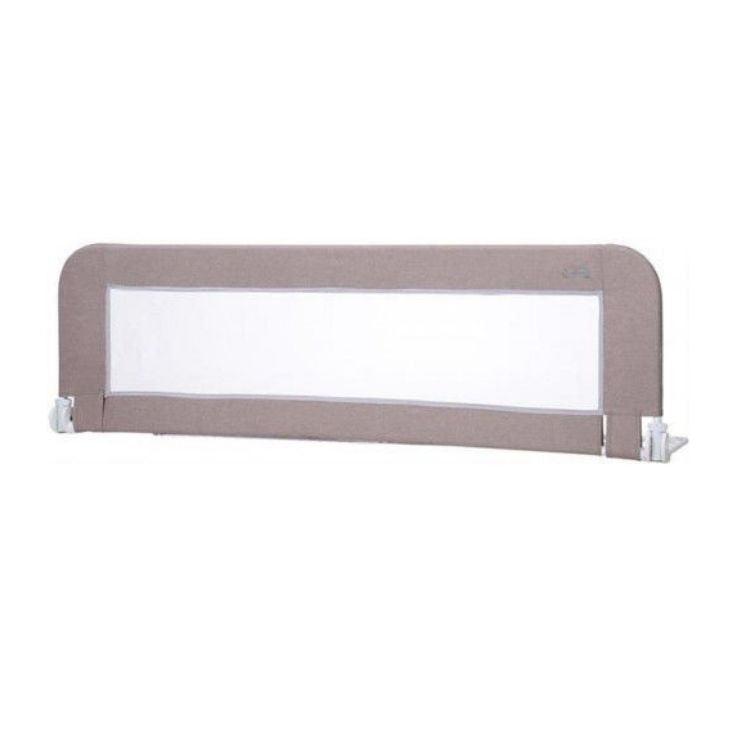 מגן מיטה 150 ס״מ – גובה 66 ס״מ, בז' / חום | מגיני מיטה