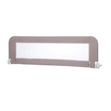 מגן מיטה 150 ס״מ – גובה 66 ס״מ, בז' / חום | מגיני מיטה