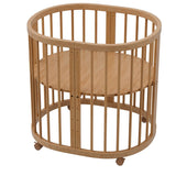 קן לציפור 4 ב-1 –דגם D-2 עריסה ומיטת תינוק צבע עץ