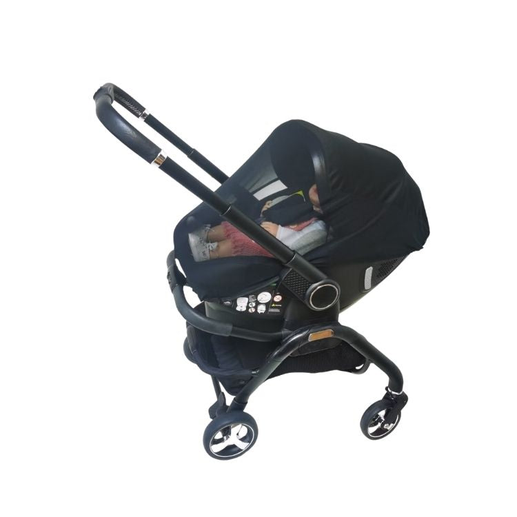 כילה נגד יתושים להופלה לסלקל על גלגלים בד רשת עם גומי להידוק