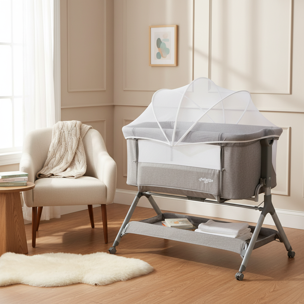 MINIGO אייר – עריסה מתחברת | עריסה לתינוק