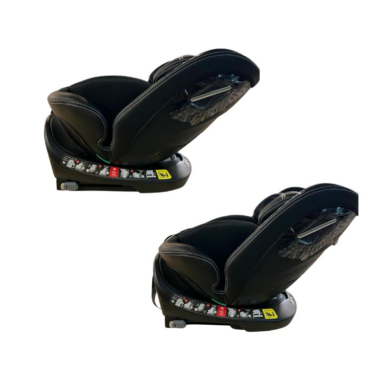 Be Care – כיסא בטיחות מסתובב 360° משולב בוסטר עם רגלית | בטיחות ברכב