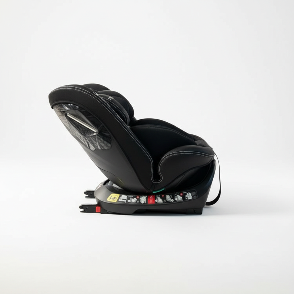 Be Care – כיסא בטיחות מסתובב 360° משולב בוסטר עם רגלית | בטיחות ברכב