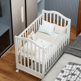 מיניגו – סט מיטה ושידה | חדר תינוק לבן