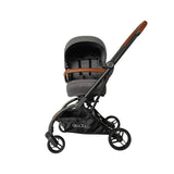 טיולון מיניגו 360 אפור עם מושב מסתובב וקיפול יד אחת