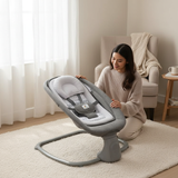 מאסטלה 4 ב-1 – נדנדה חשמלית וטרמפולינה עם מגש אוכל נשלף