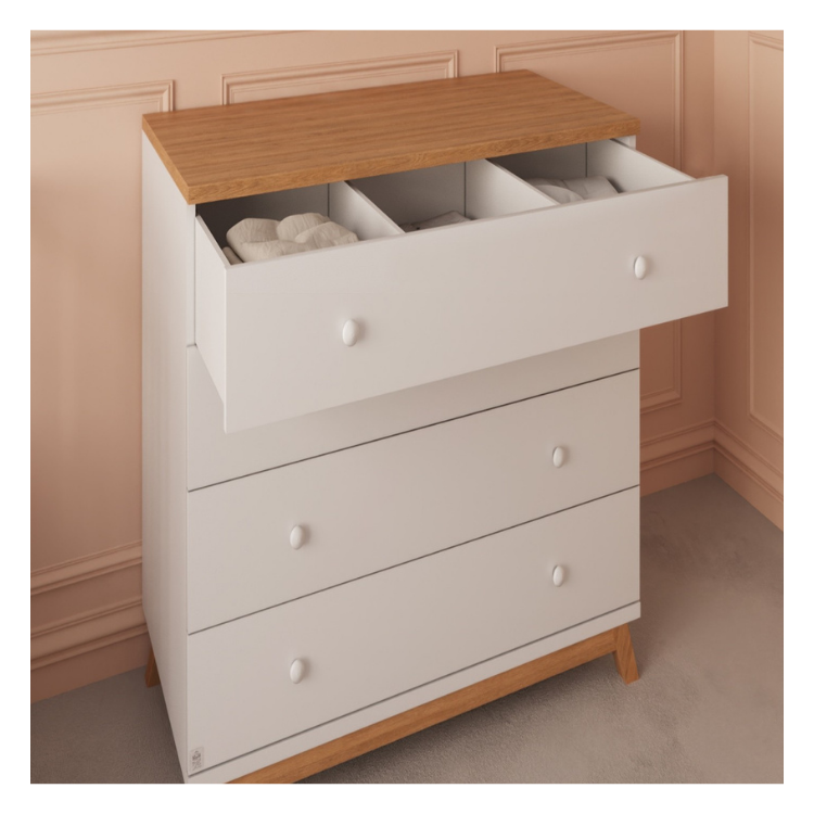 שידת החתלה דוראל 80 ס״מ | שידות רהיטי שניר