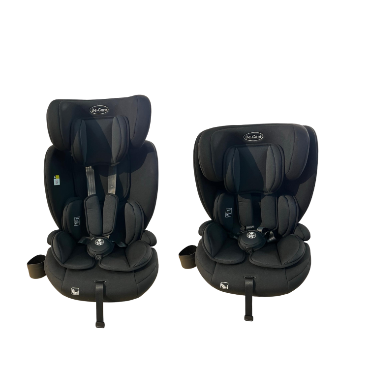 BE-CARE בוסטר ישיבה עם חיבור איזופיקס ומתקן לבקבוק