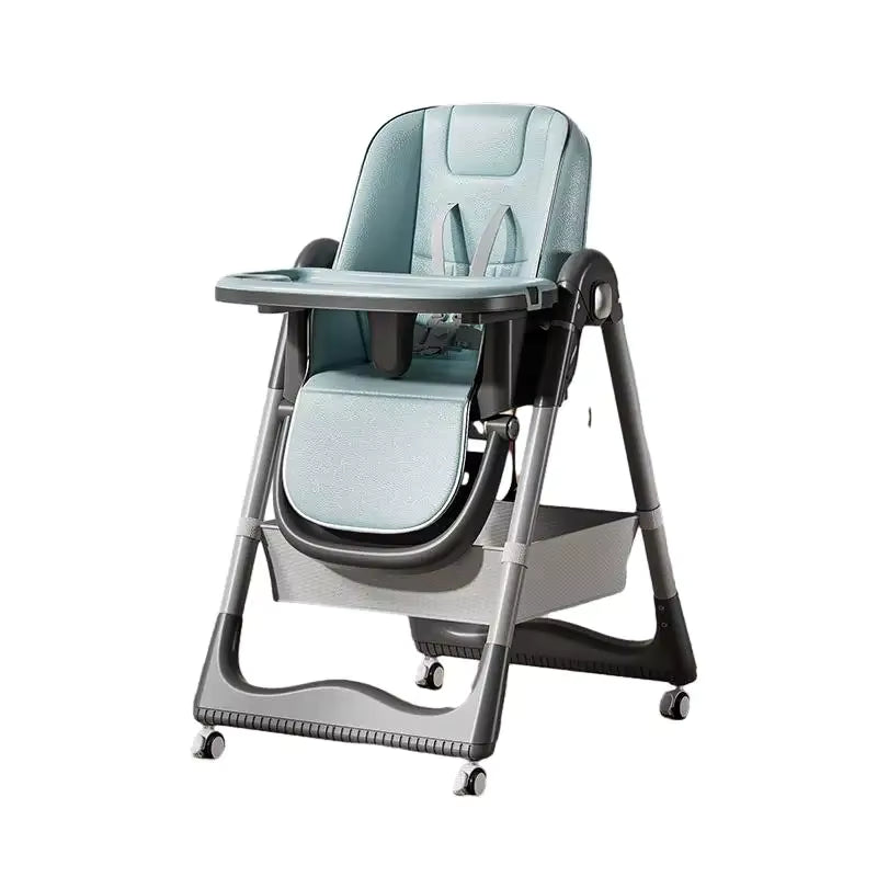 כיסא אוכל מתקפל 4 צבעים לבחירה  – ריפוד דמוי עור PU